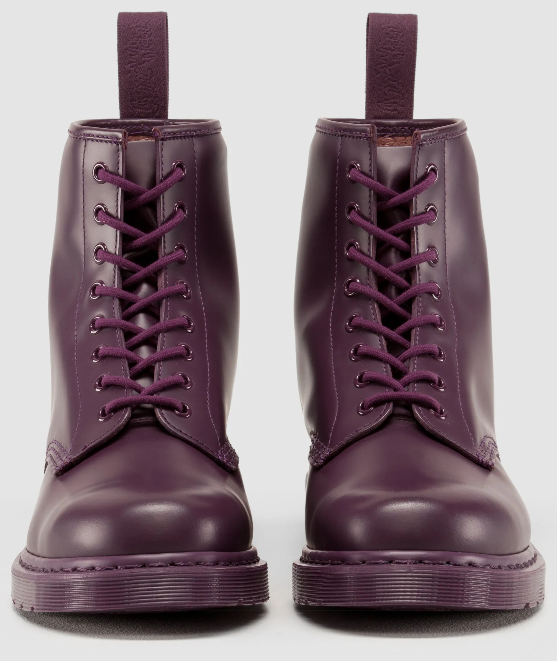 1460 Mono Purple Smooth Boots