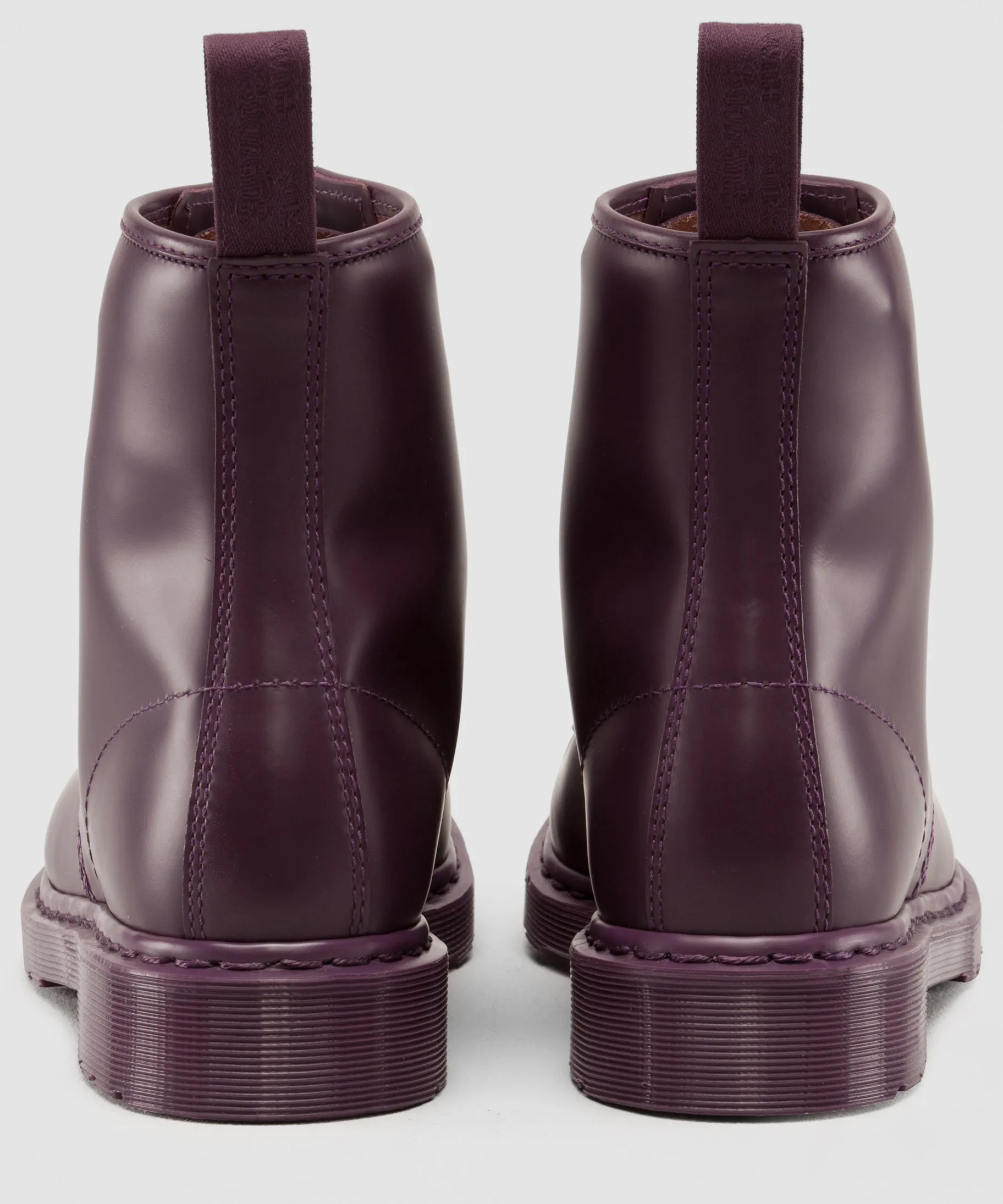 1460 Mono Purple Smooth Boots