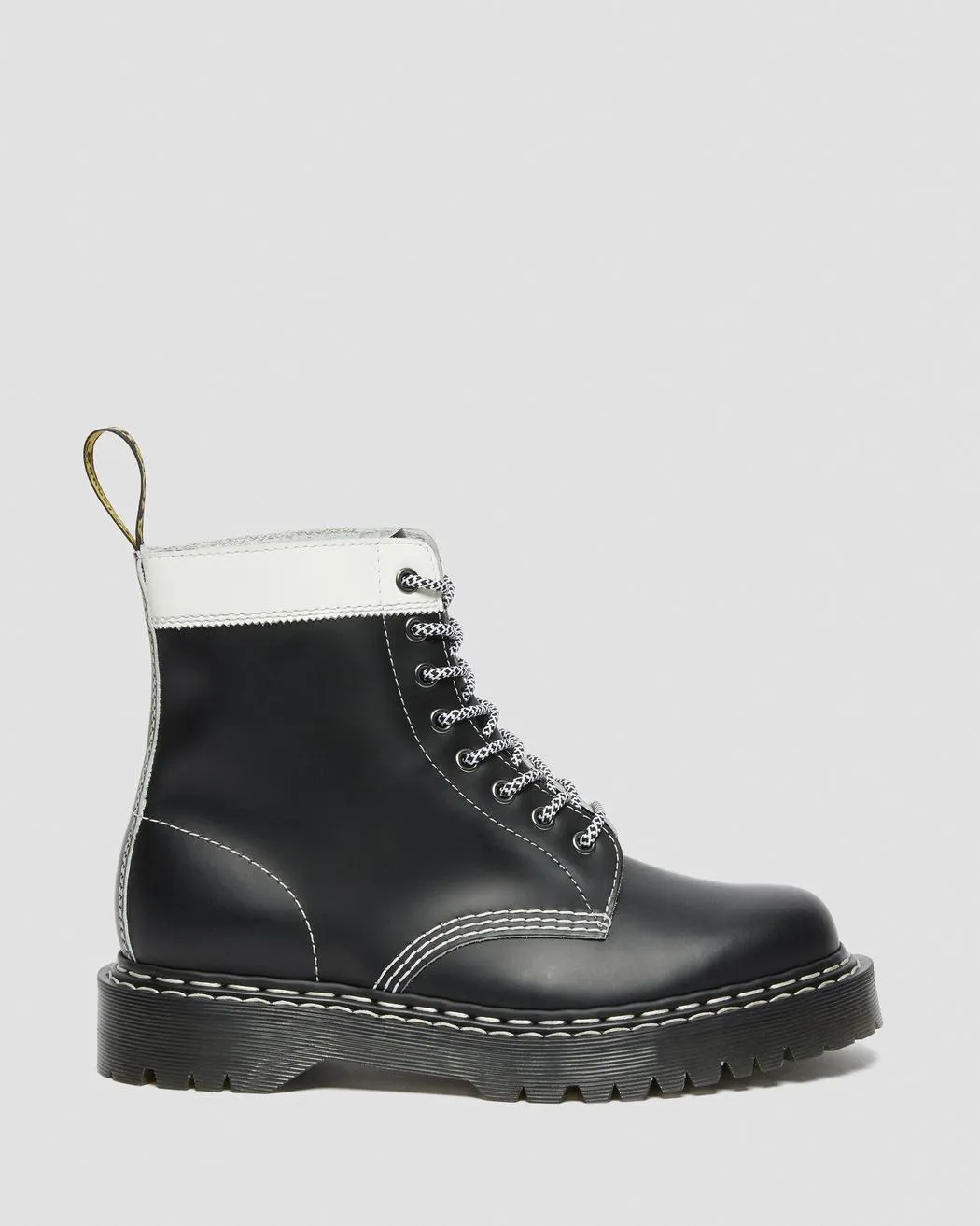 1460 Pascal Bex Leather Contrast Lace Up Boots