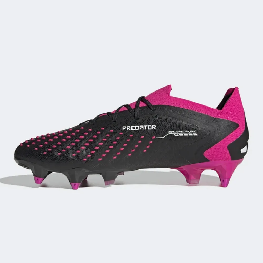 Adidas Predator Accuracy.1 Low SG Football Boots (Black/White/Pink)