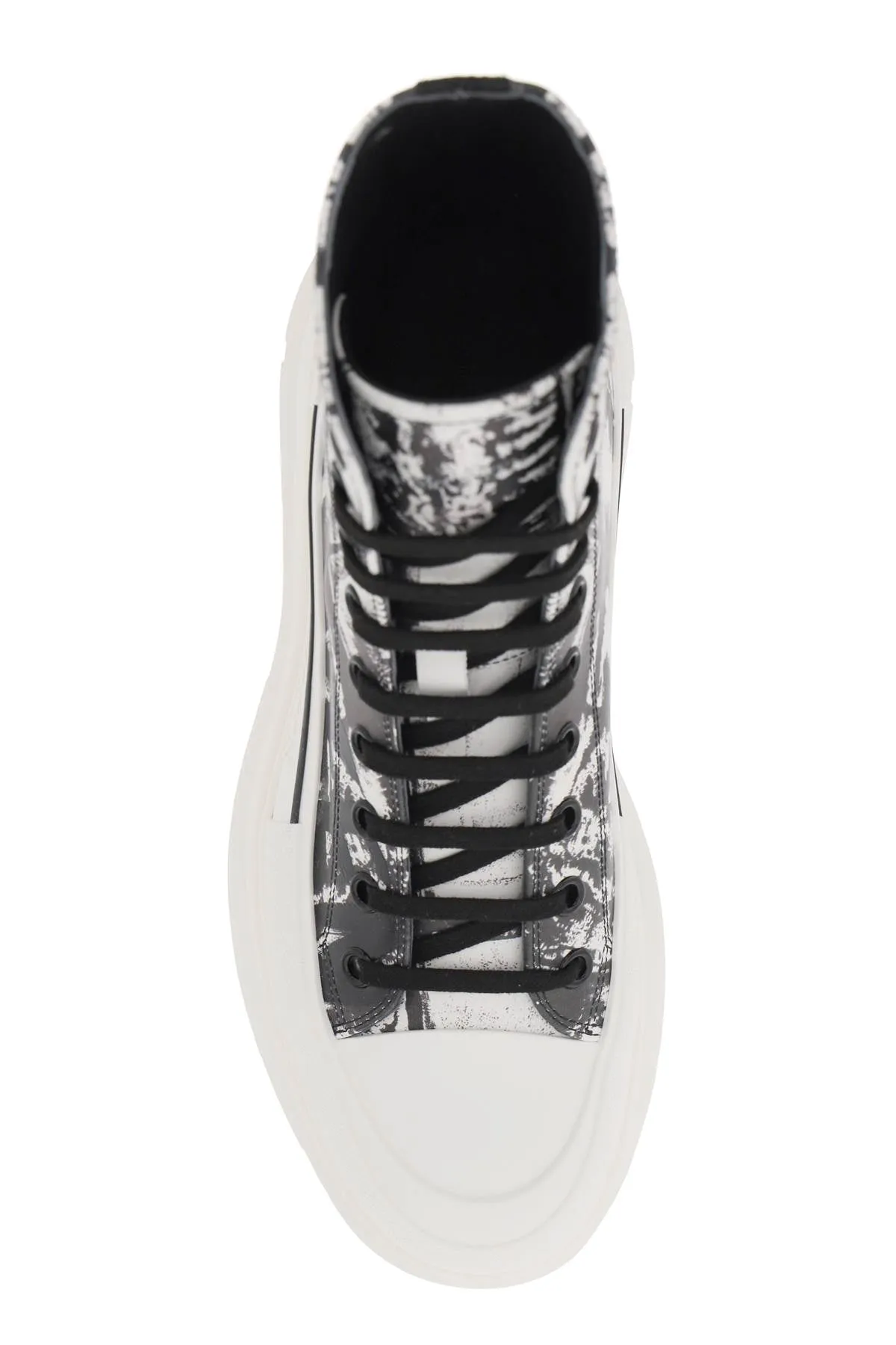 Alexander Mcqueen 'tread Slick Graffiti' Ankle Boots (Size - 42)