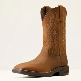 Ariat Ridgeback Men’s Western Leather Boots – Durable and Stylish Riding Footwear