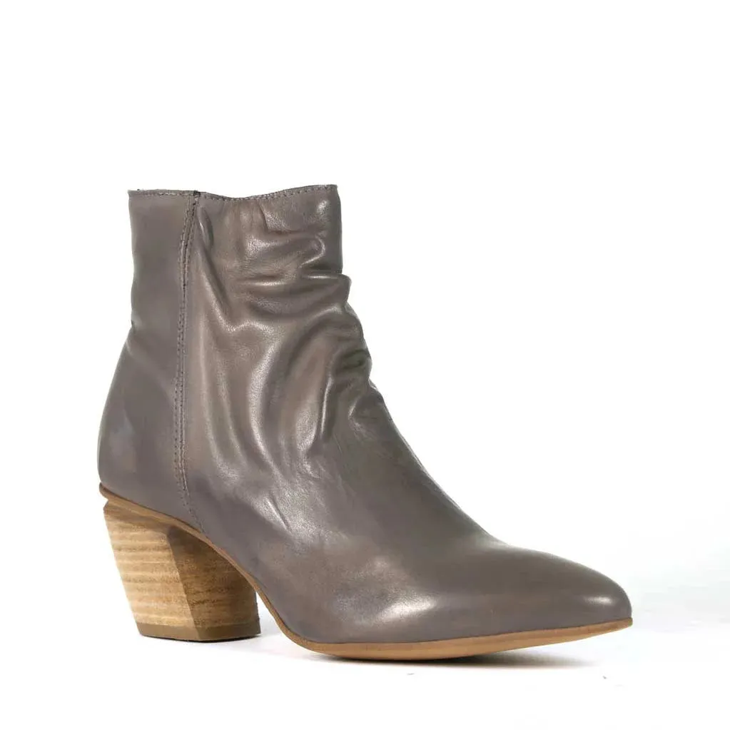 Attica Leather Boots - Slate