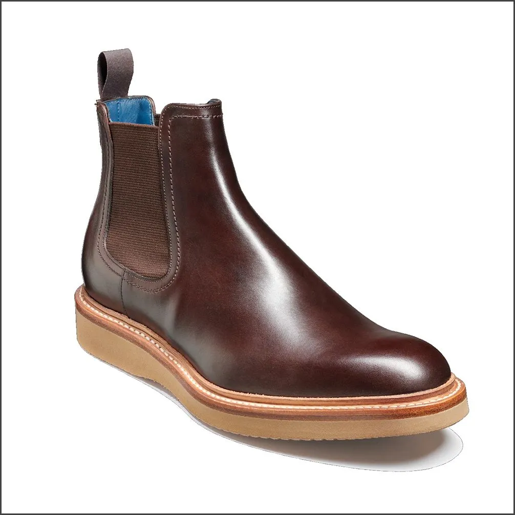 Barker Fred Chocolate Hand Painted Chelsea Boot*