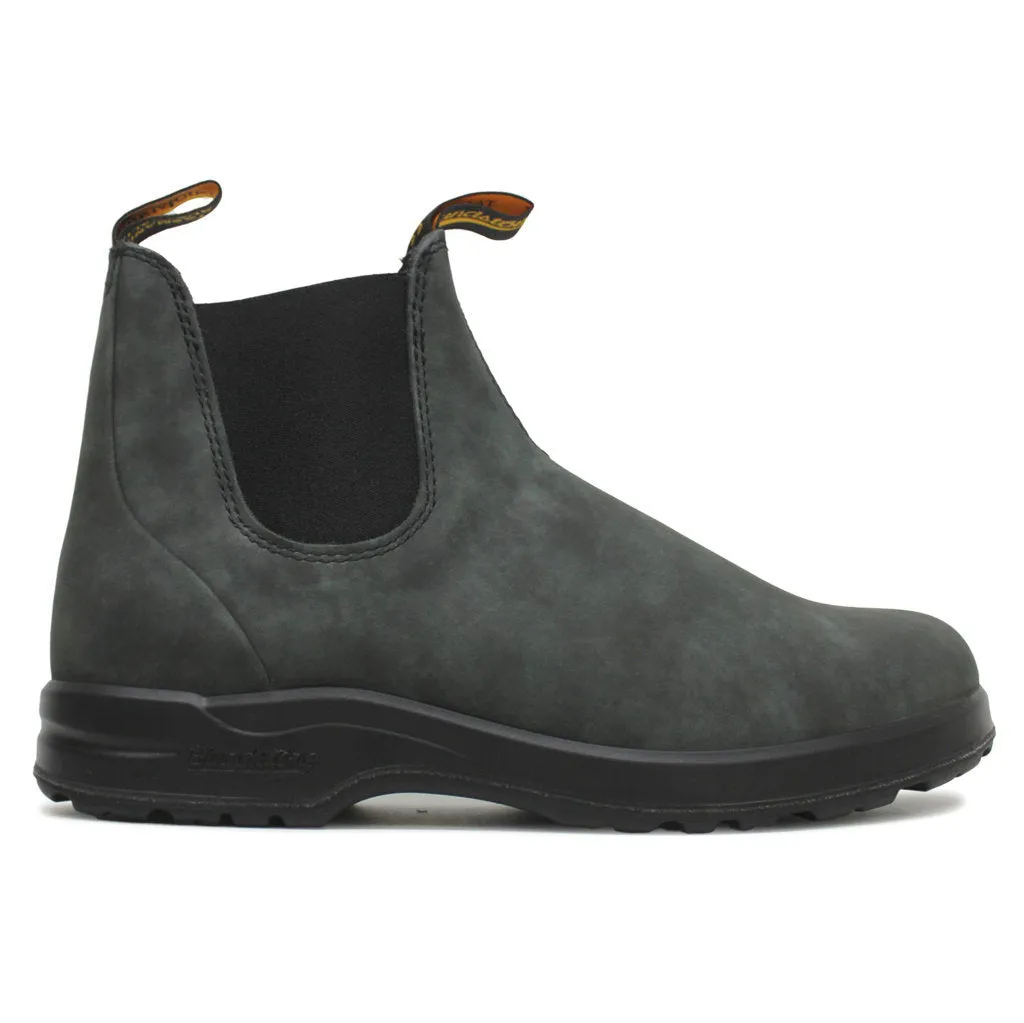 Blundstone Unisex Boots 2055 Casual Slip-On Pull-On Nubuck - UK 8