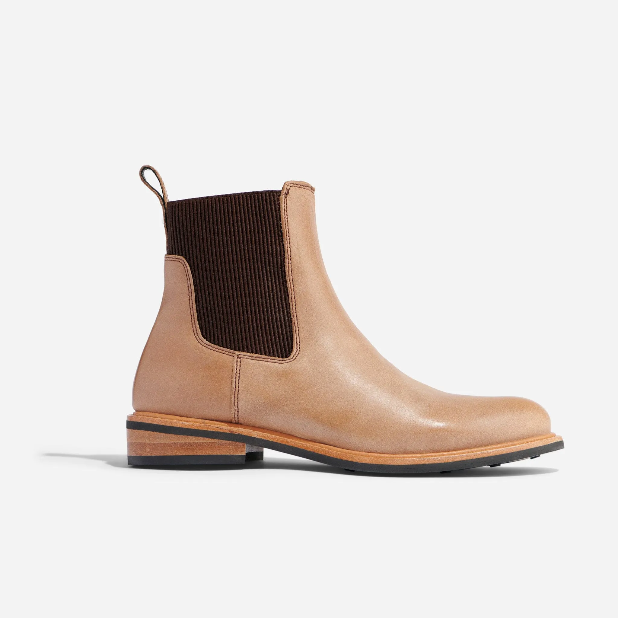 Carmen Chelsea Boot Almond