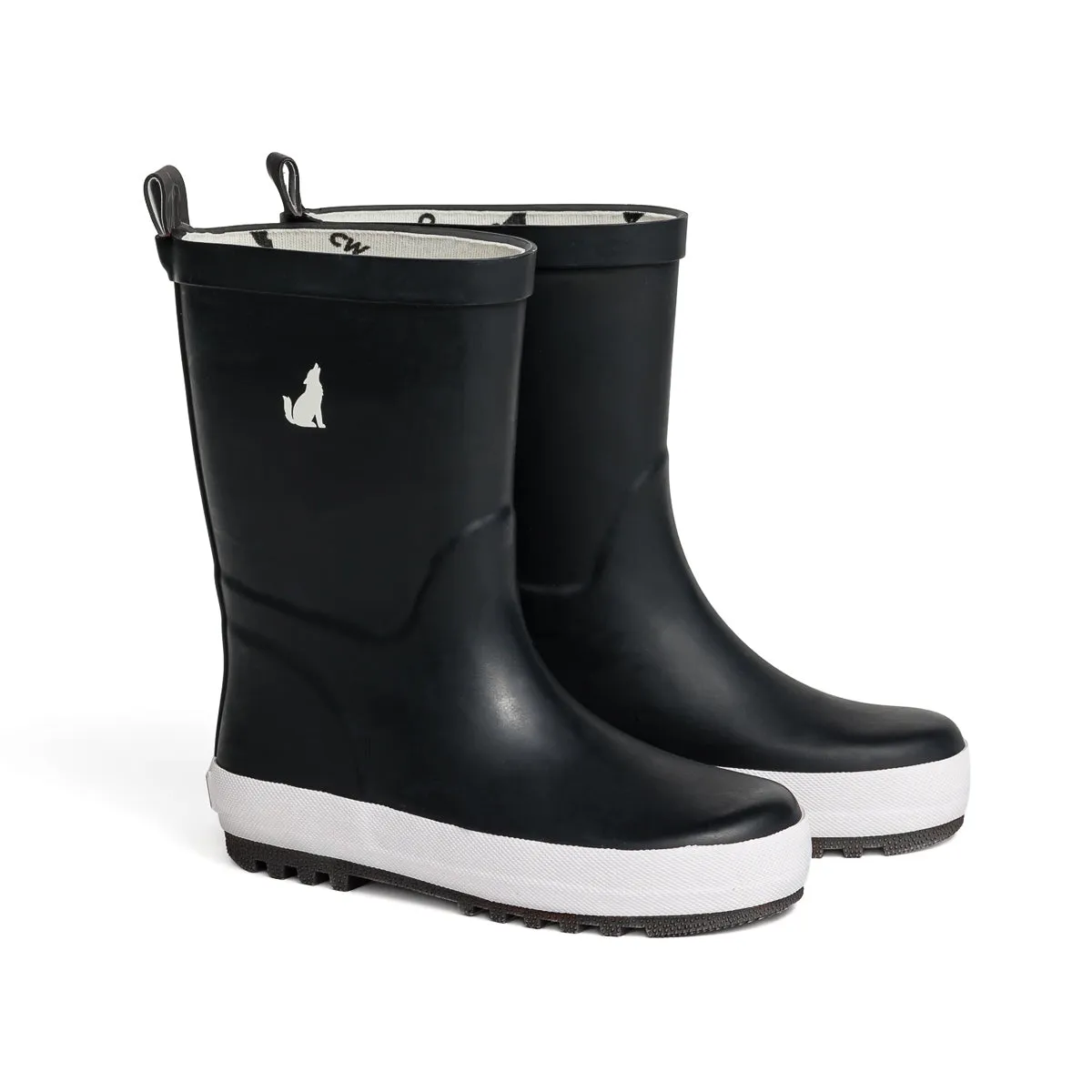 Crywolf Black Rainboots