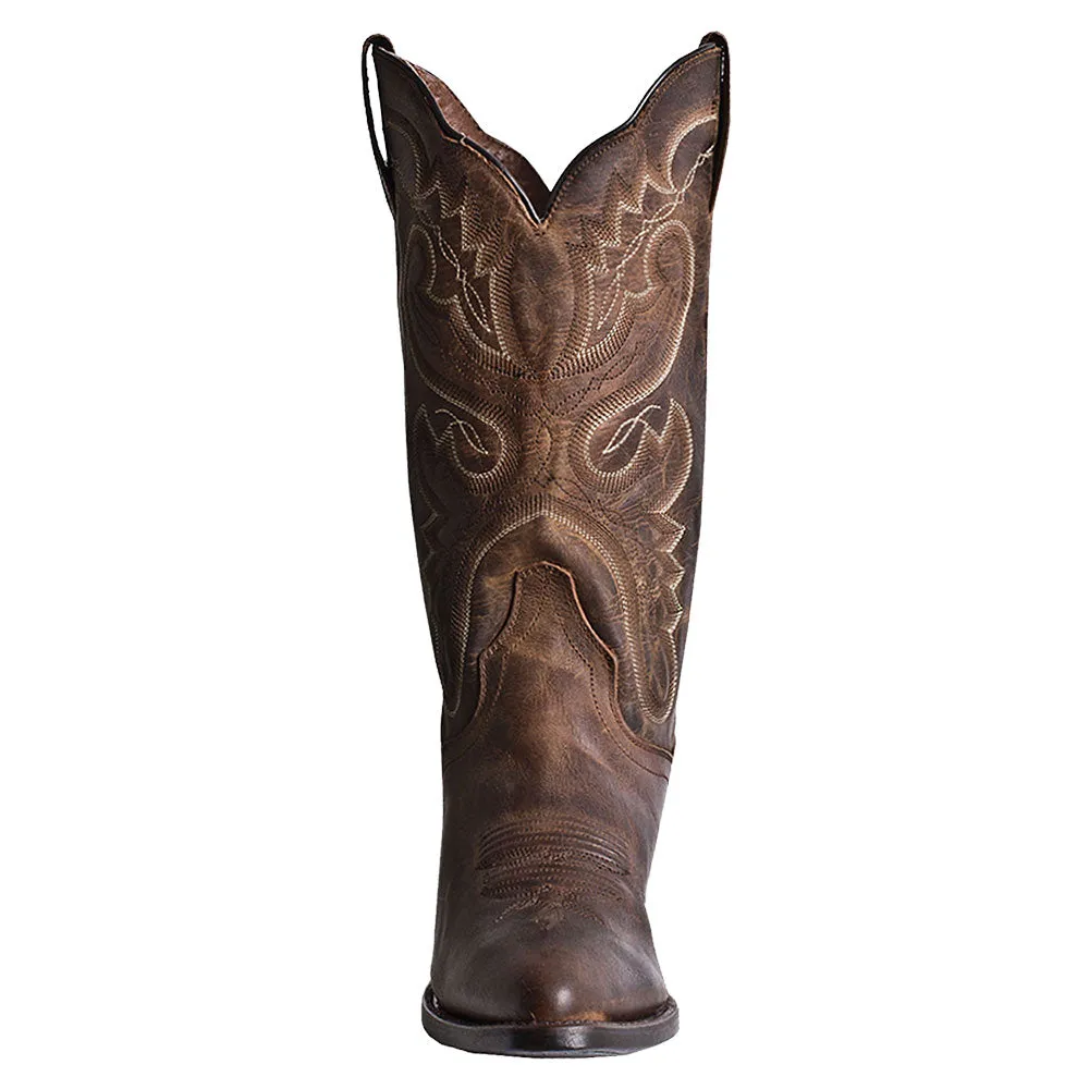 Dan Post Women's Maria Round Toe Cowgirl Boots