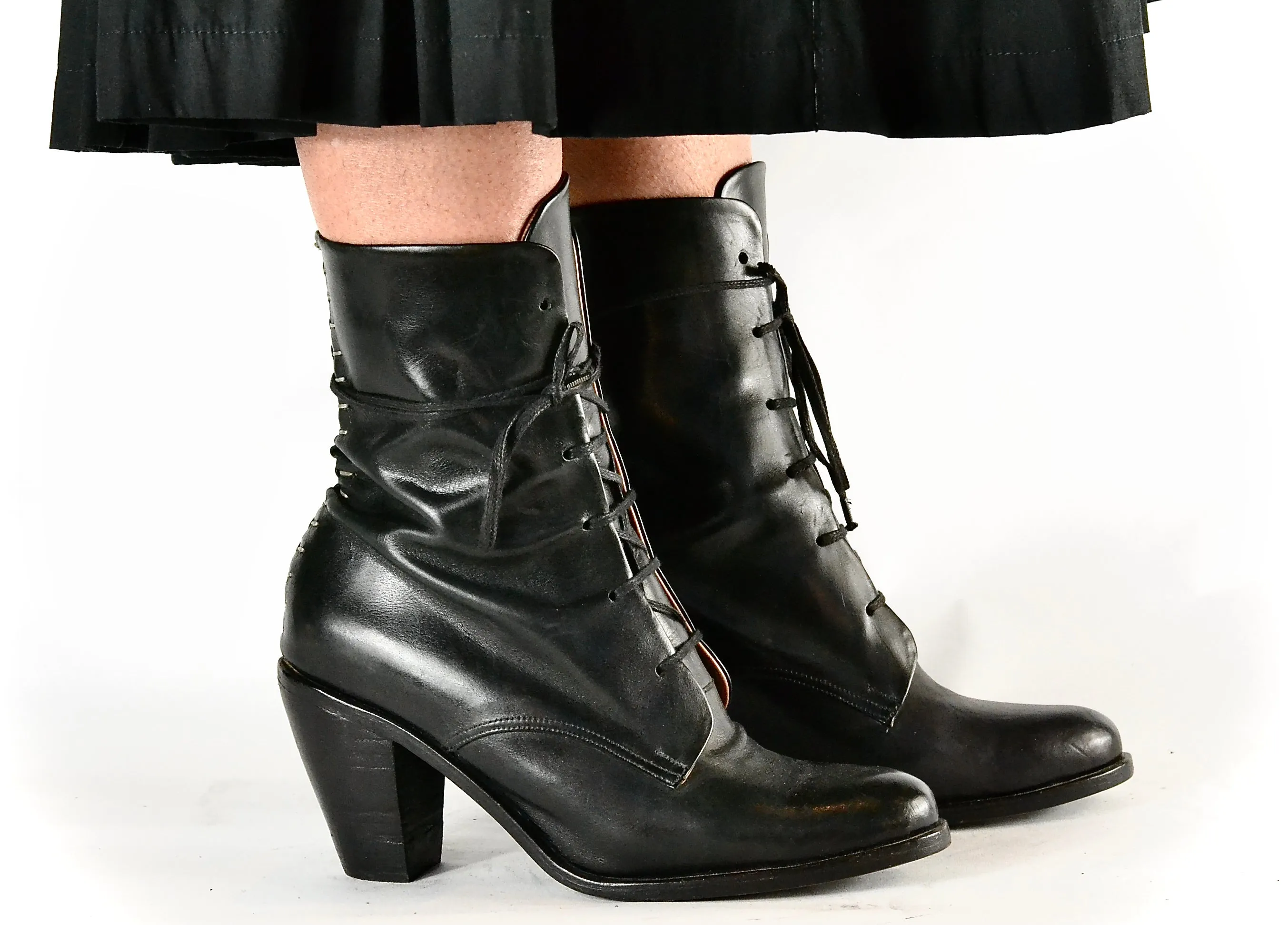 Derby Boot heel   | Black | Cordovan