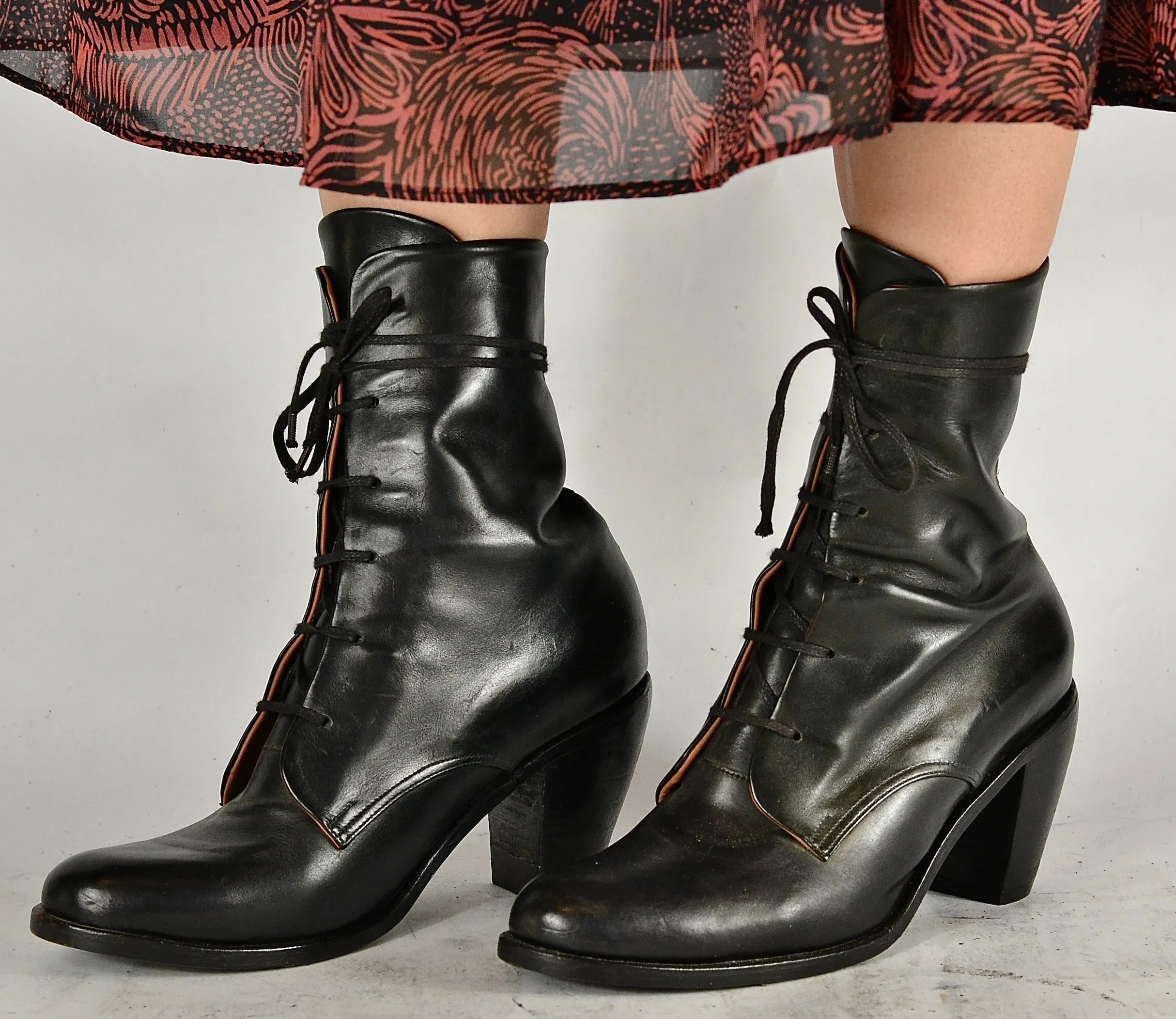 Derby Boot heel   | Black | Cordovan