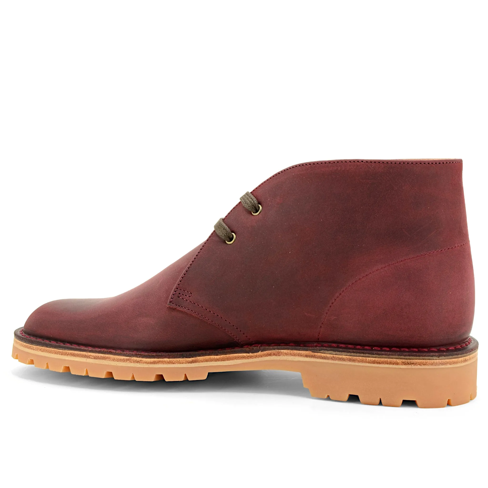 Desert Boot Oiled Leather Elderberry