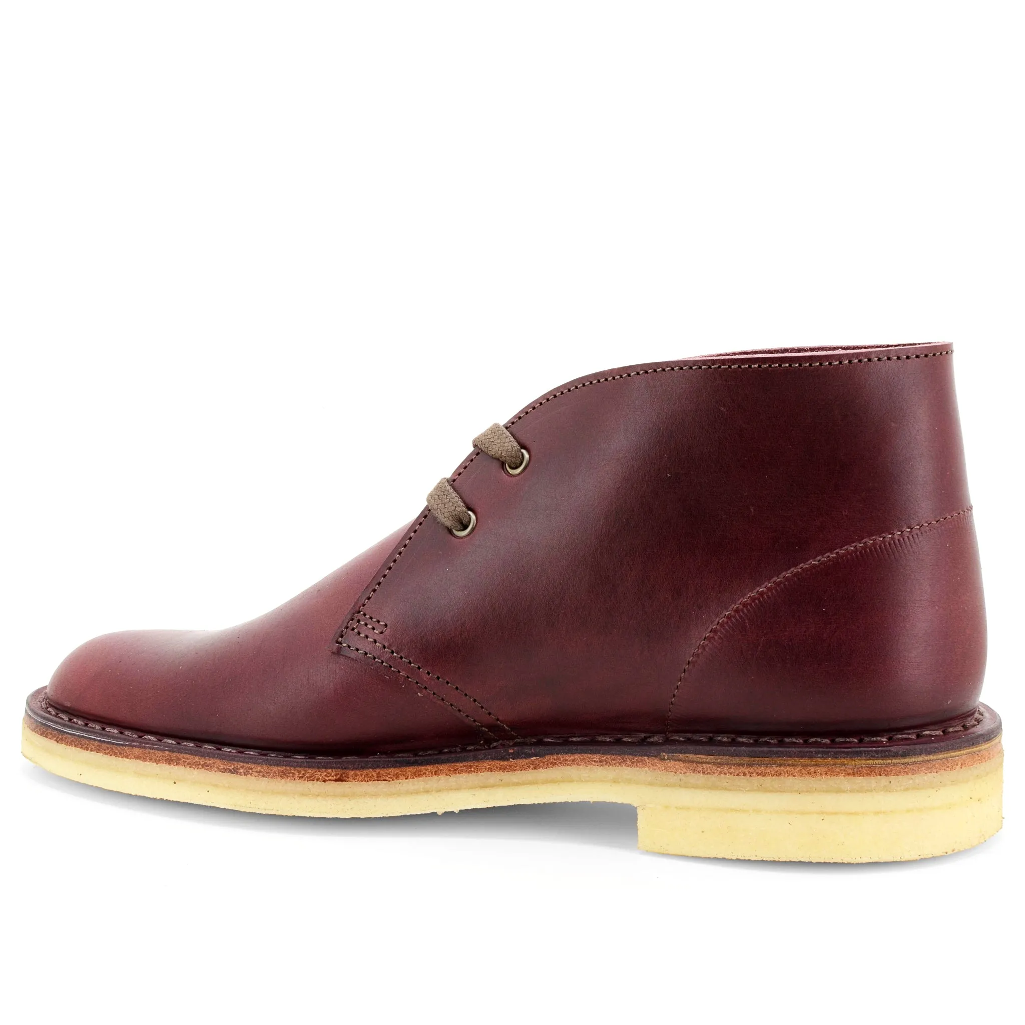 Desert Boot Veg Burgundy