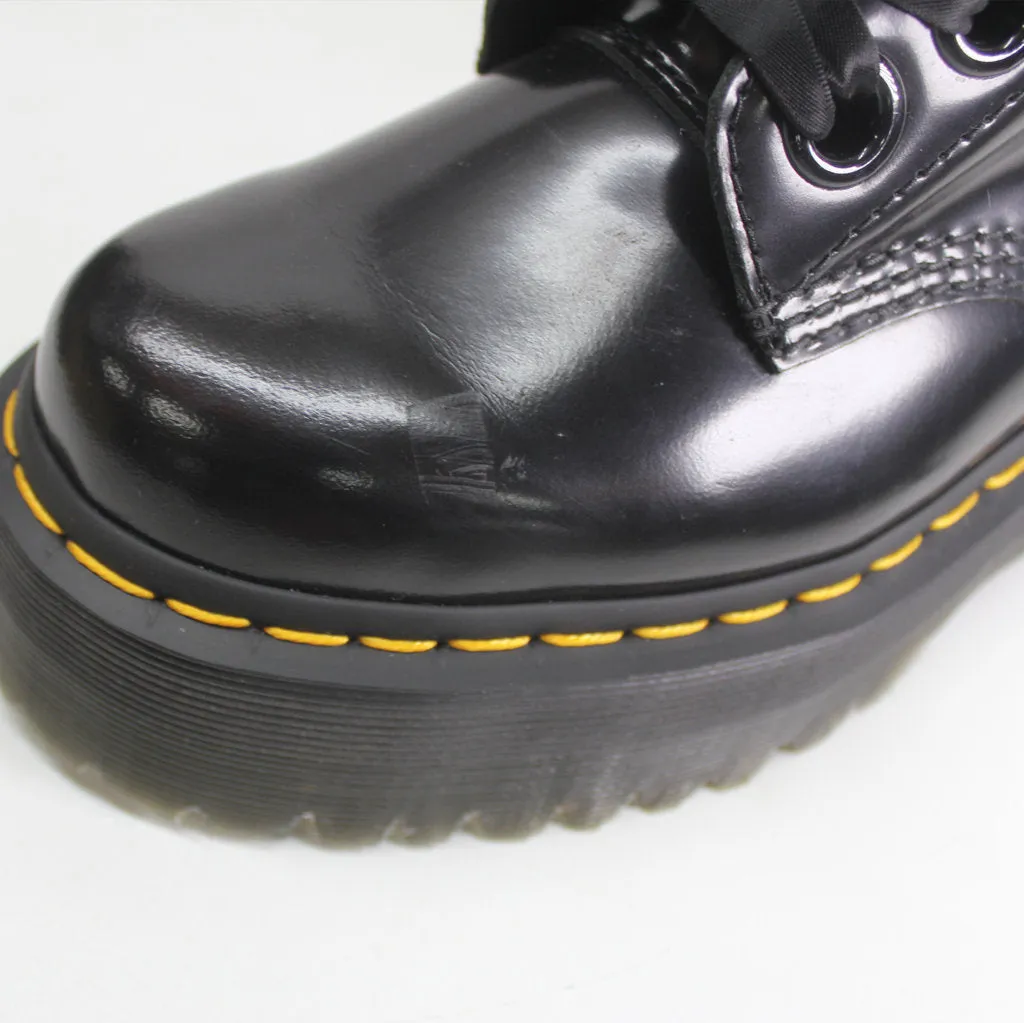 Dr. Martens Womens Boots Molly Casual Ankle Platform Leather - UK 5