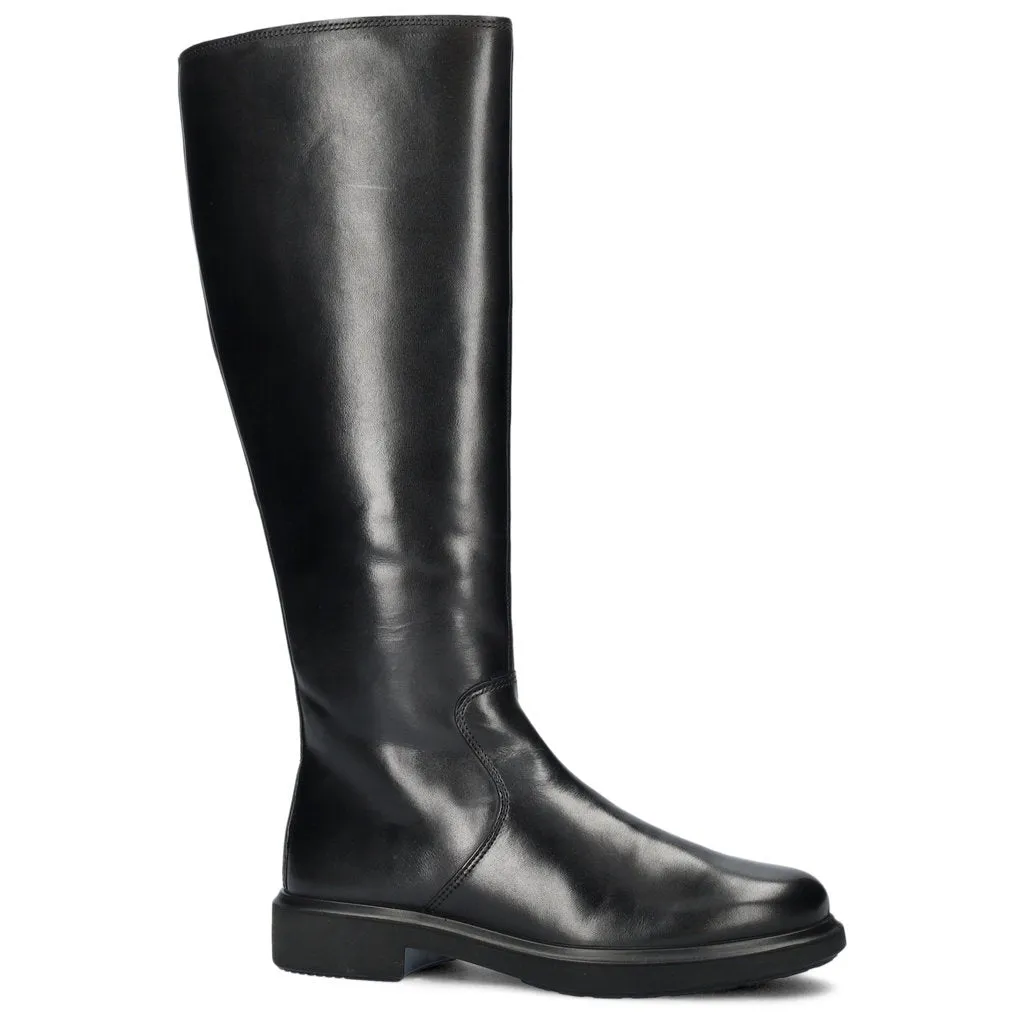 Ecco Womens Boots Metropole Amsterdam Casual Calf Length Full Grain Leather - UK 4.5