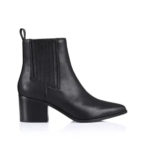 Fillipin Chelsea Ankle Boots - Black