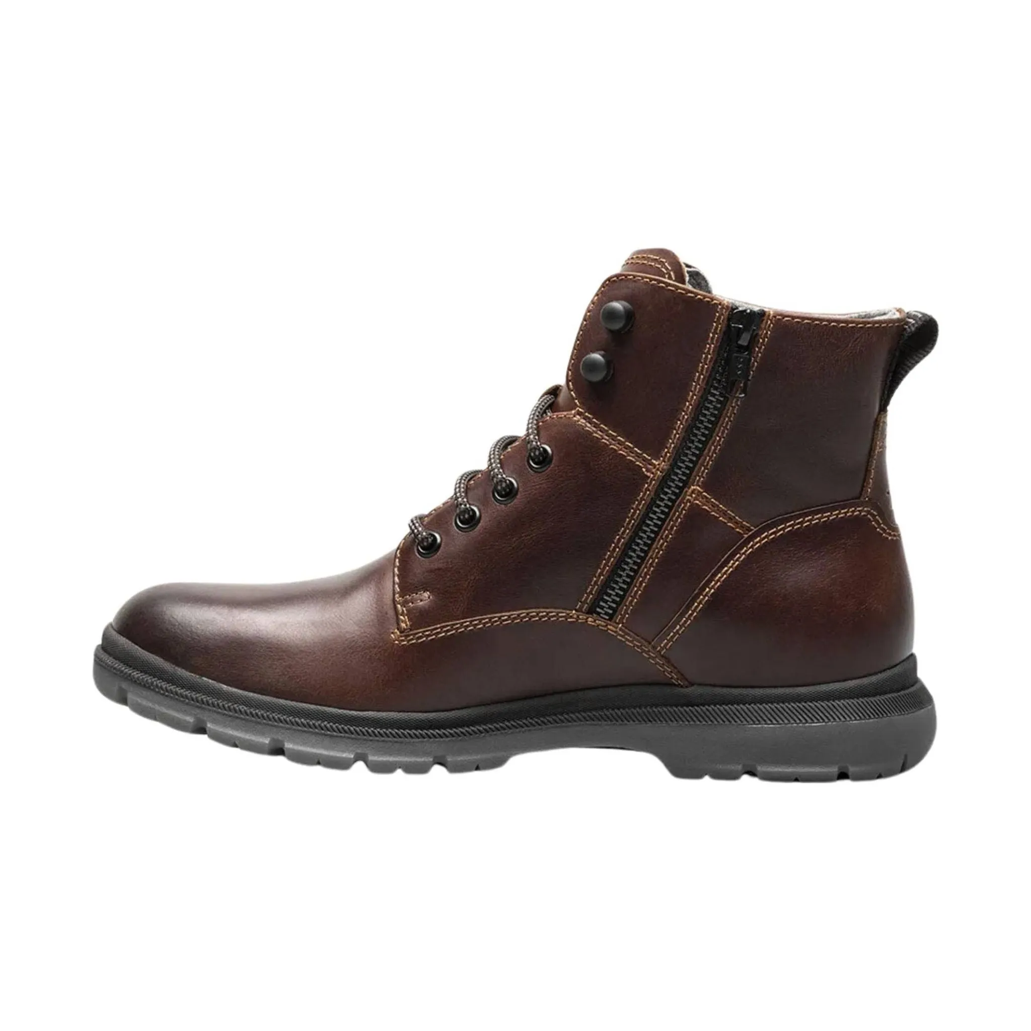 Florsheim Men's Lookout Plain Toe Lace Up Boot - Brown