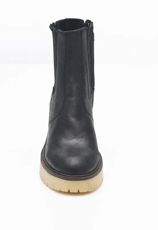 Free People - James Chelsea Boot Black Leather