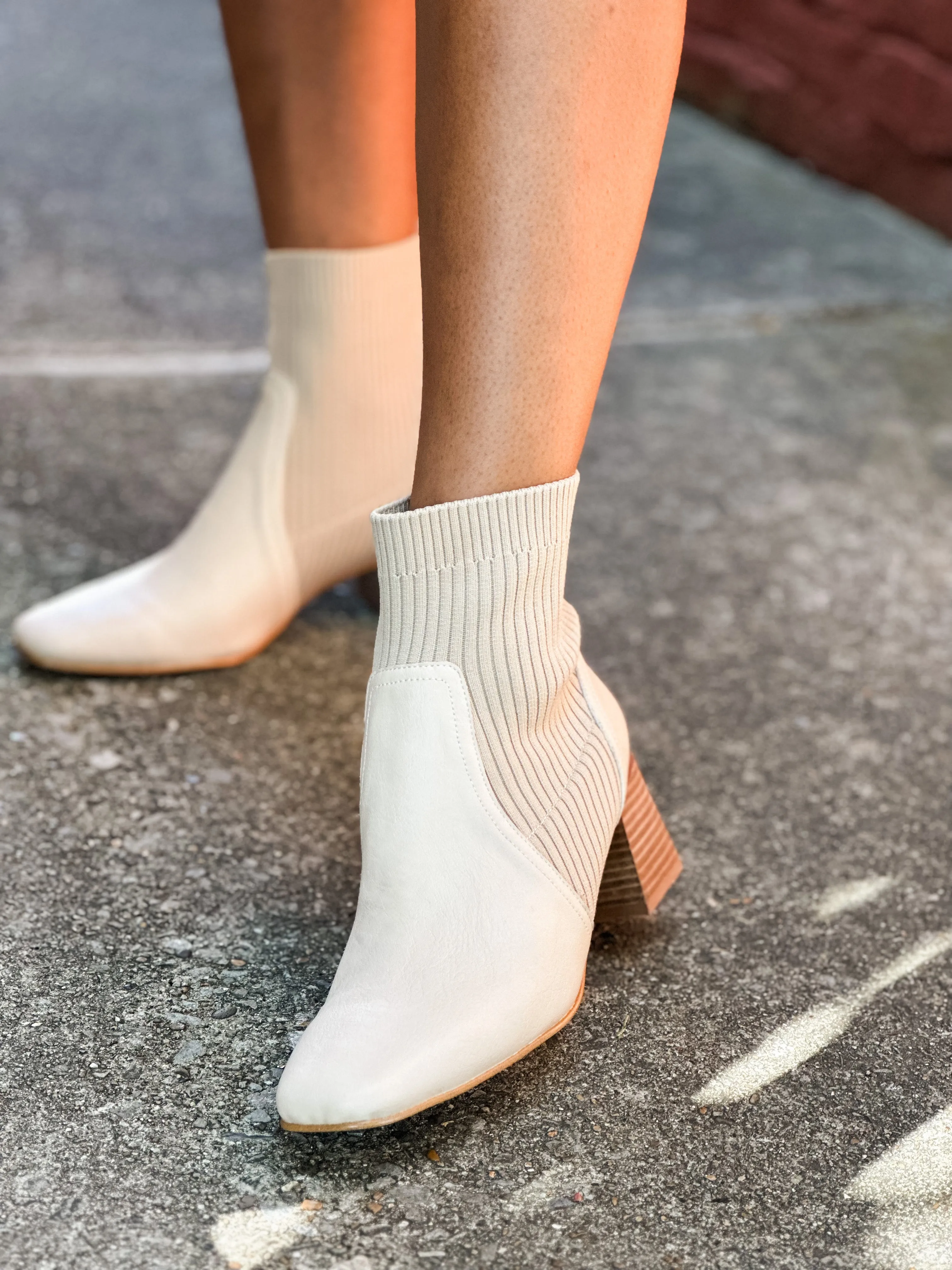 Geraldine Sock Bootie