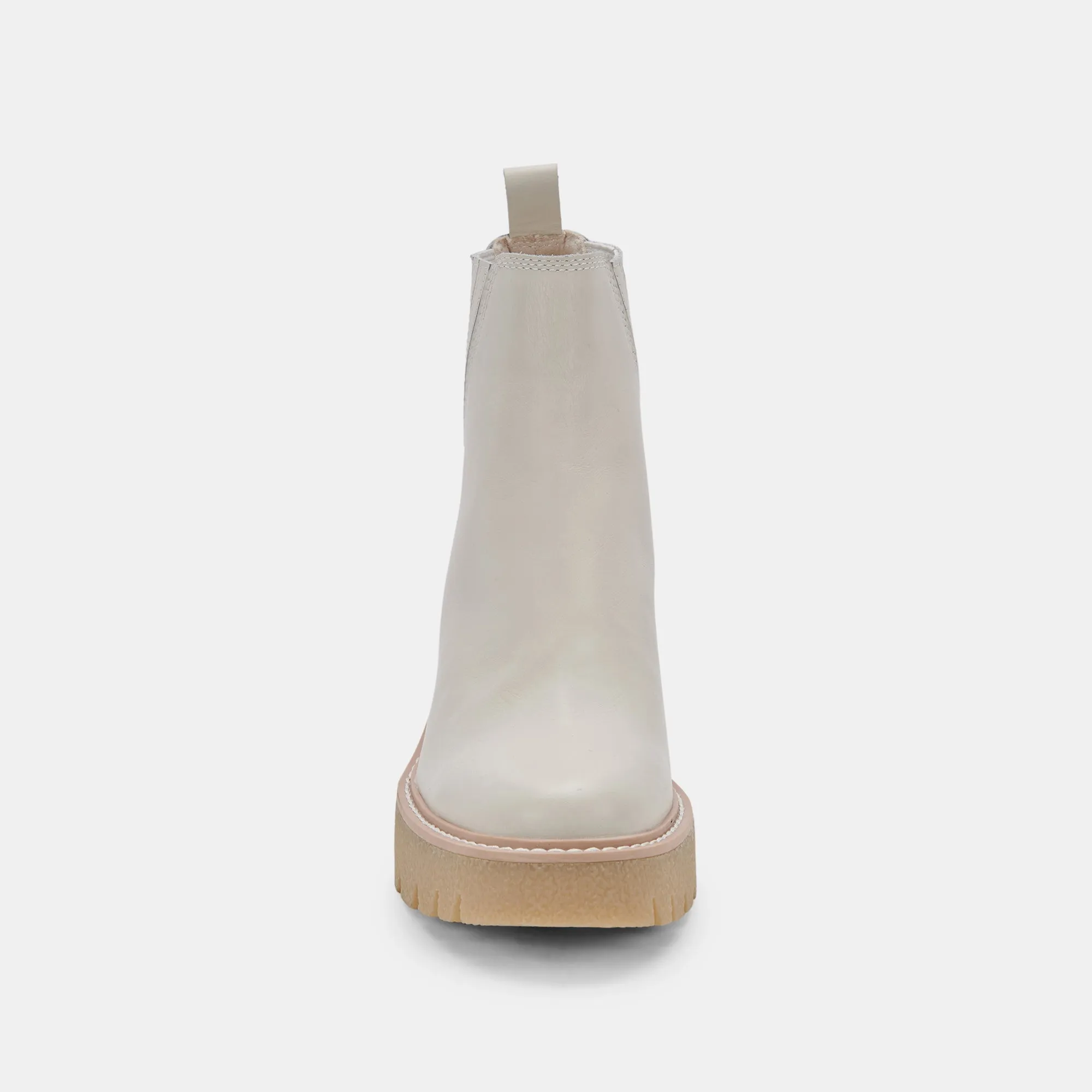 HARTE H2O BOOTS IVORY LEATHER