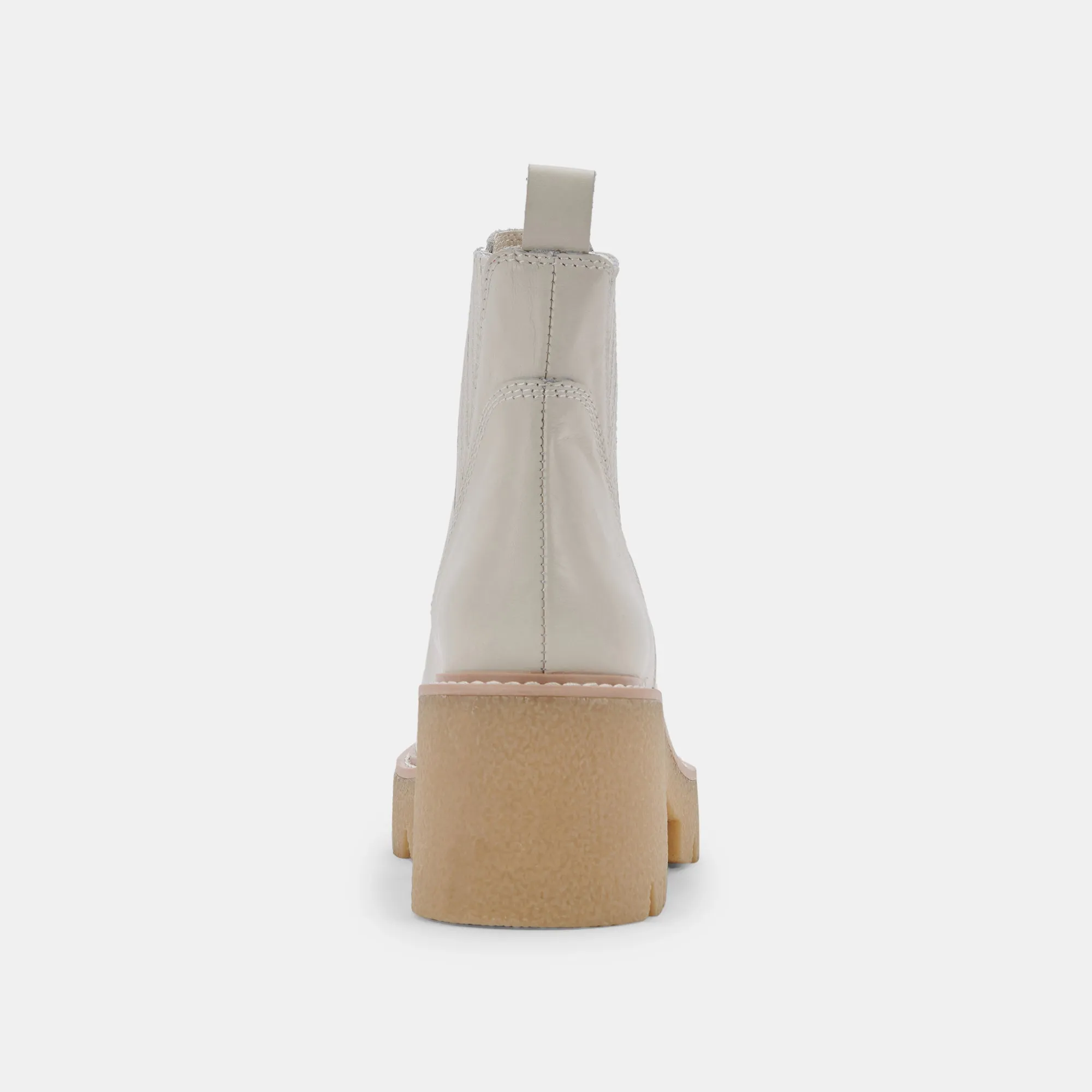 HARTE H2O BOOTS IVORY LEATHER