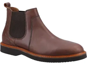 Hush Puppies Warren Mens Leather Chelsea Boot