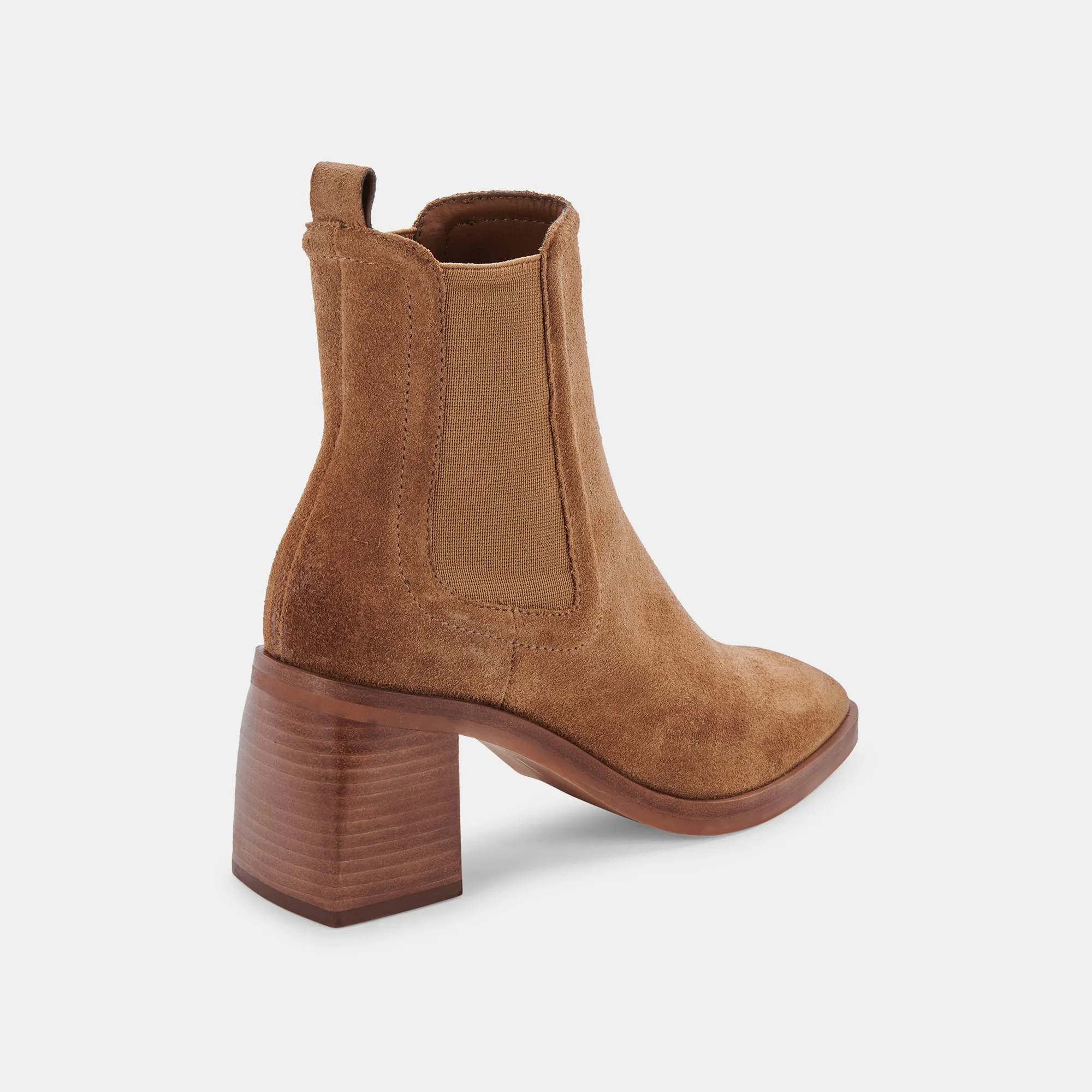 ILIANA BOOTIES DK BROWN SUEDE