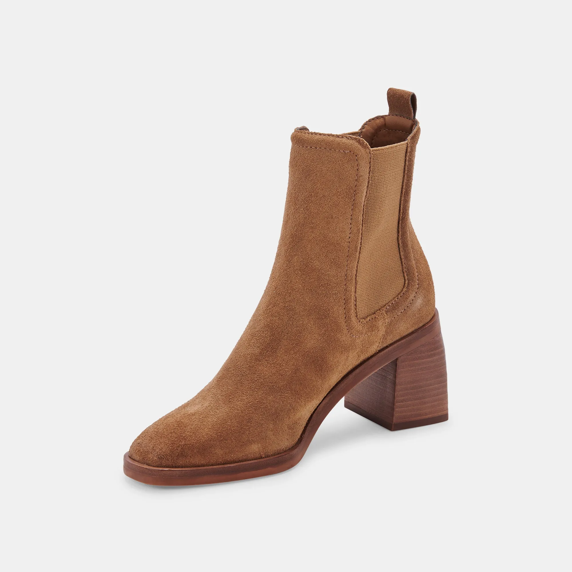 ILIANA BOOTIES DK BROWN SUEDE