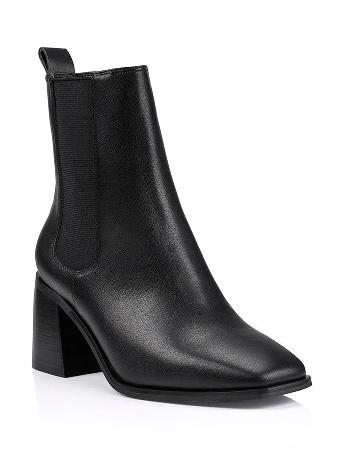 Lava Ankle Boots - Black Leather