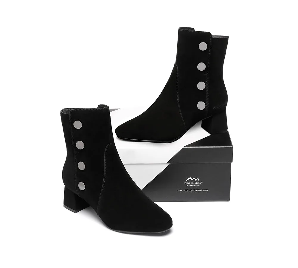 Midi Women Fashion Block Heel Black Boots