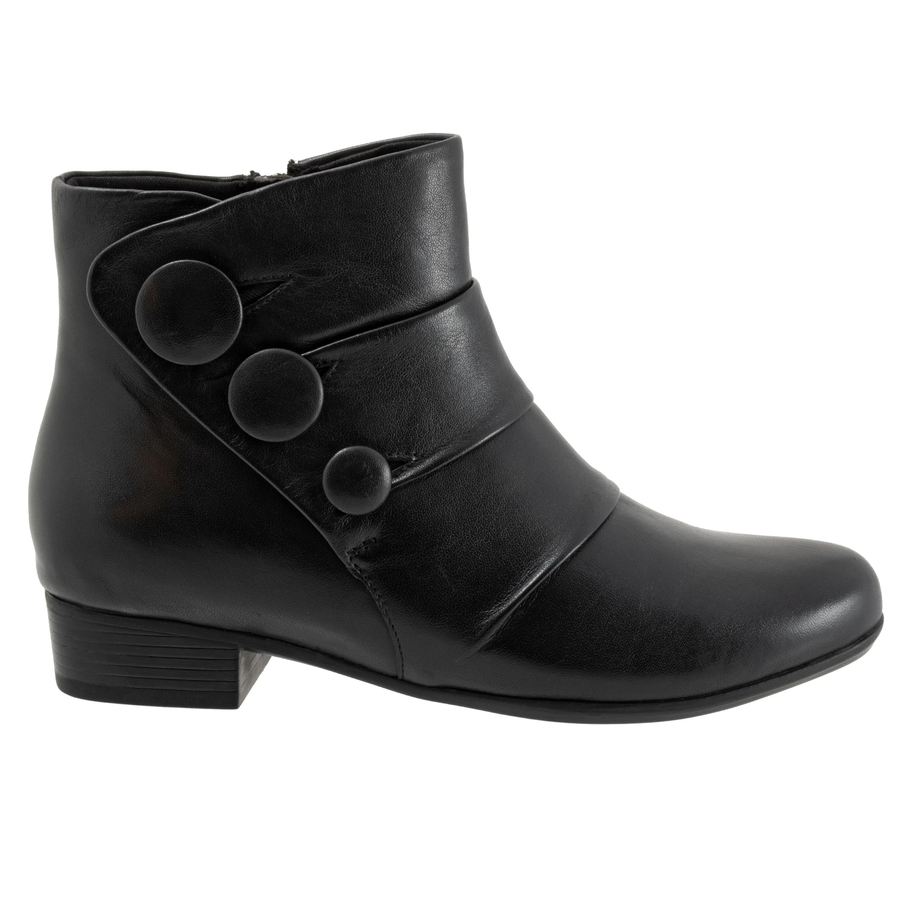 Mila Black Ankle Boots