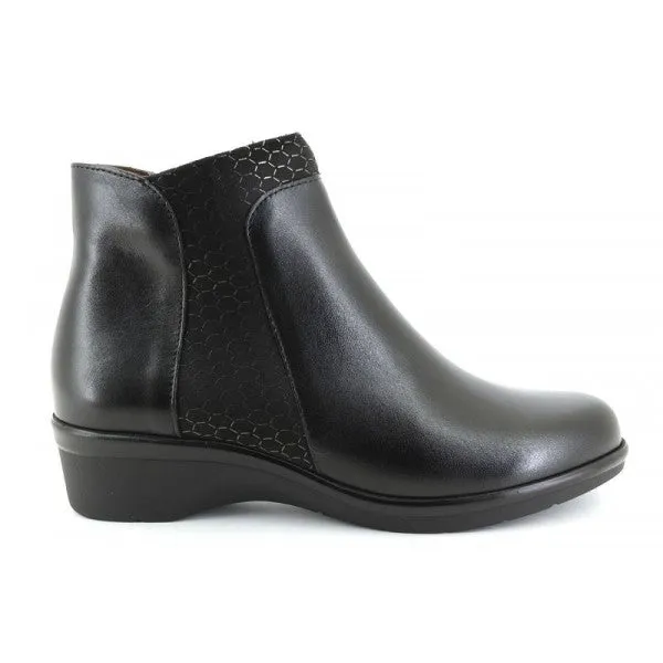 PITILLOS Wedge Boot black