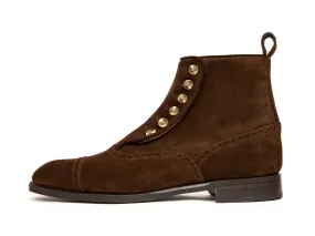 Puyallup - MTO - Dark Brown Suede - NGT Last - Single Leather Sole