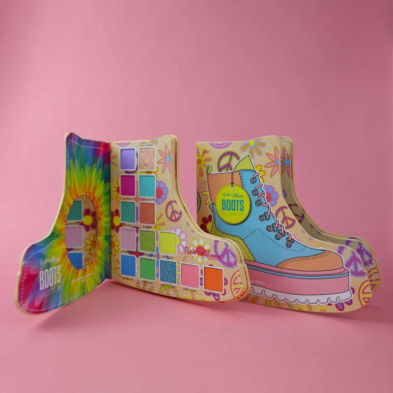 Stylish Kawaii Platform Boots with Hydra Matriz Design - RUDE Boots Collection