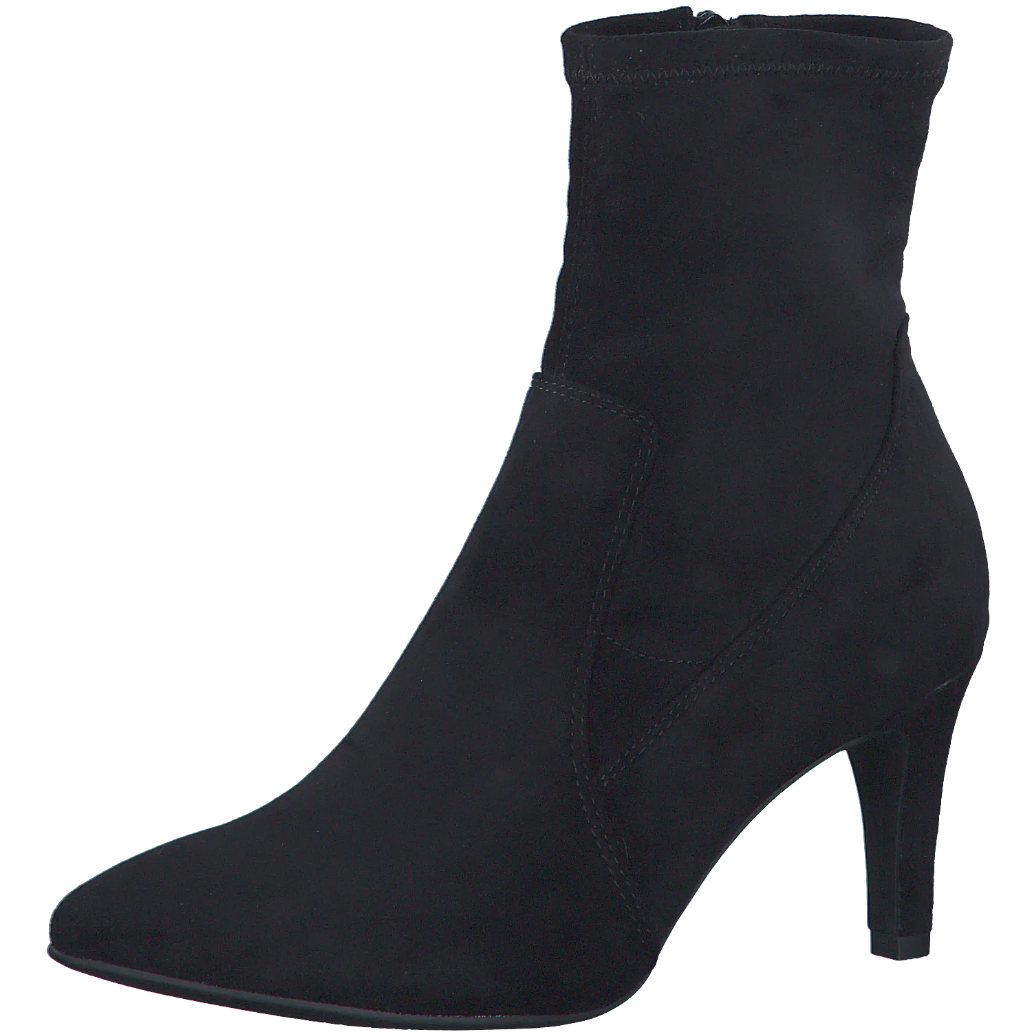 S Oliver Black Heeled Boot