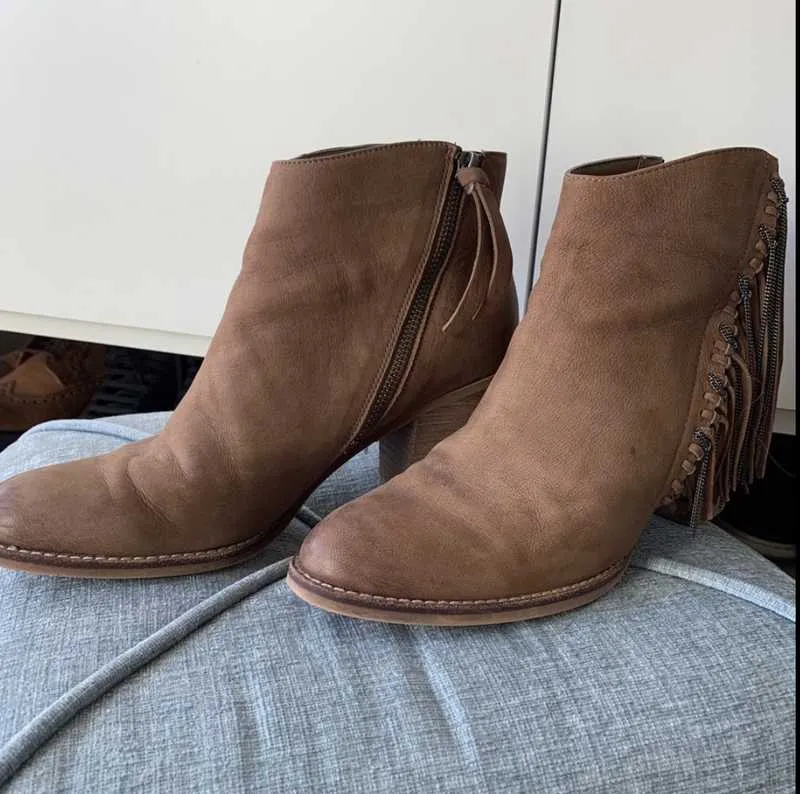 SEMA BOOTIES BROWN - re:vita