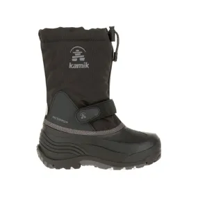 Waterbug5 Kid's Snow Boot - Black/Charcoal